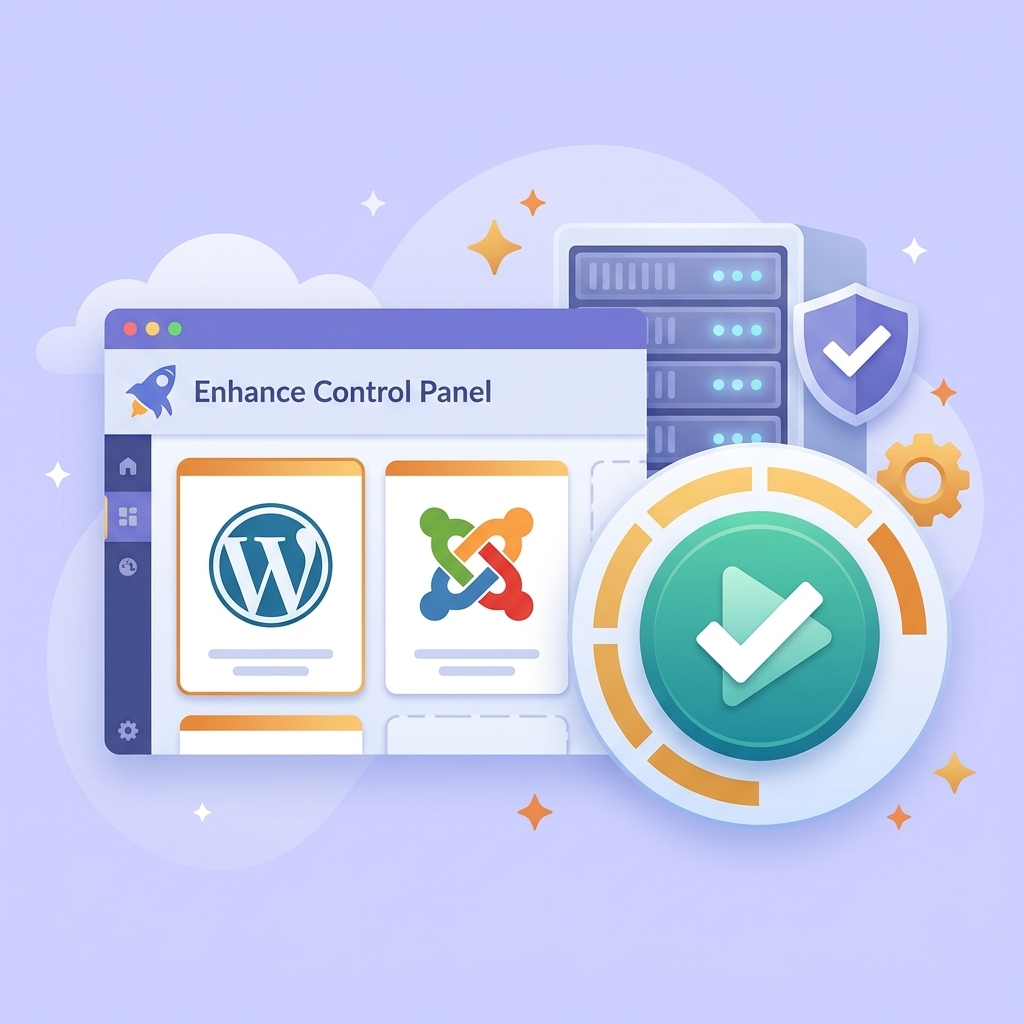 Installing WordPress on Enhance control panel