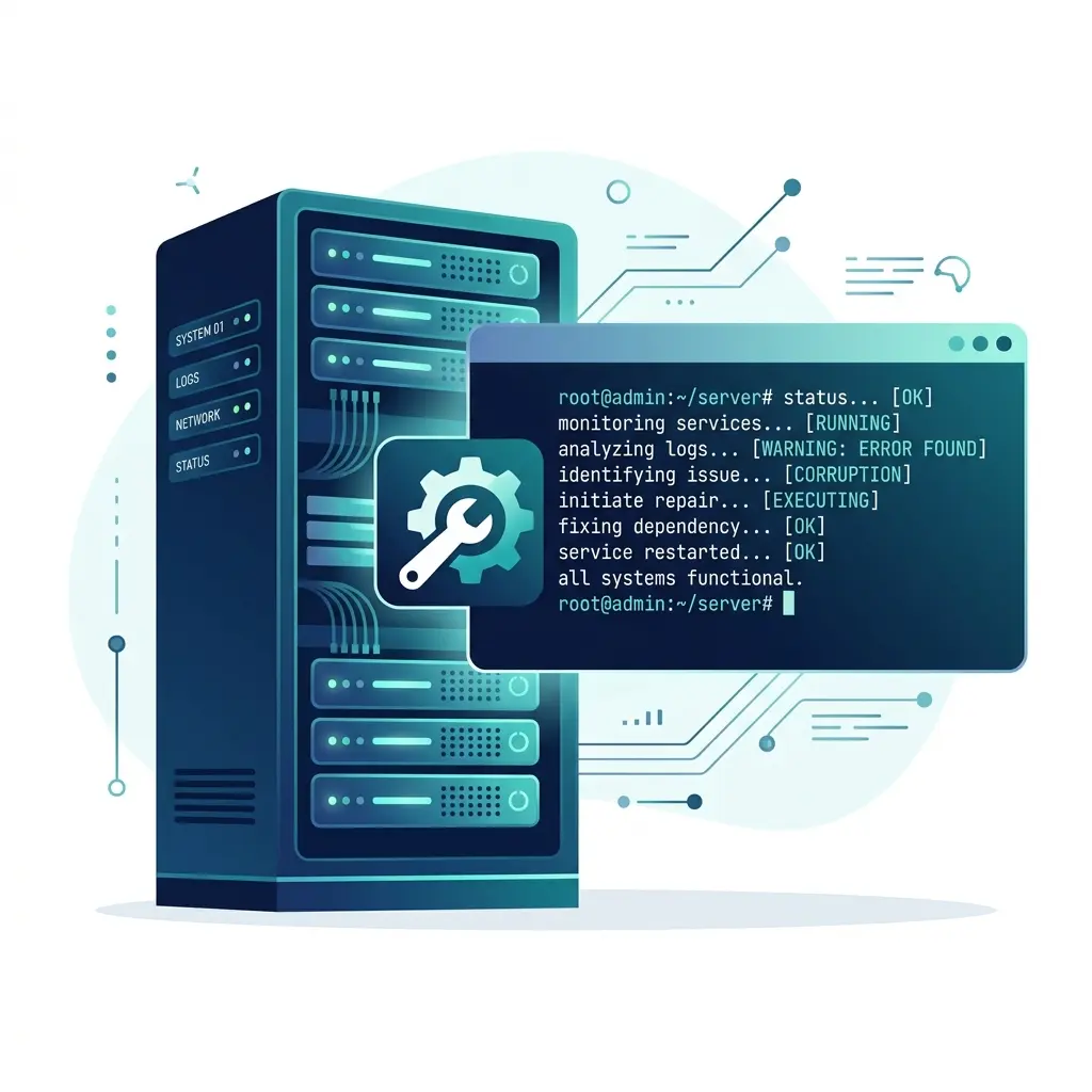 Server administration and troubleshooting